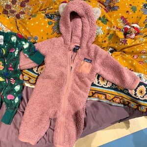 Patagonia Baby Furry Friends Fleece Bunting